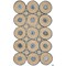 Safavieh 6 x 6 ft. Square Cape Cod Coastal Area Rug - Blue and Natural CAP306M-6SQ - alternate 6
